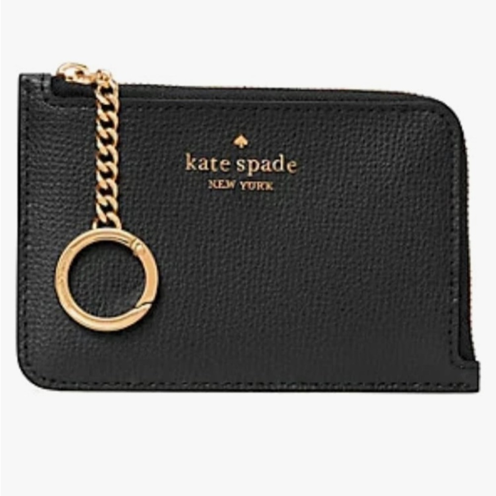NWOT Kate Spade Farcy L-Zip Small Card Holder